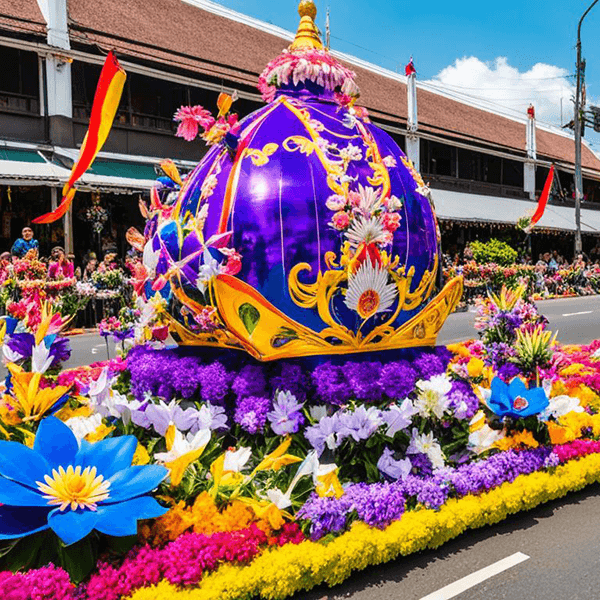 Festival das Flores de Chiang Mai