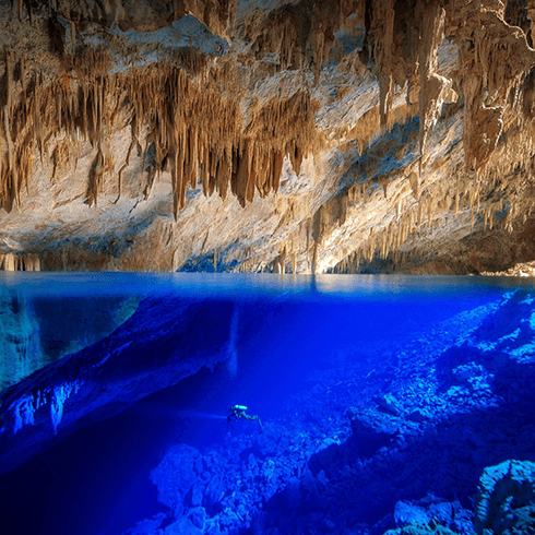 Gruta do Lago Azul